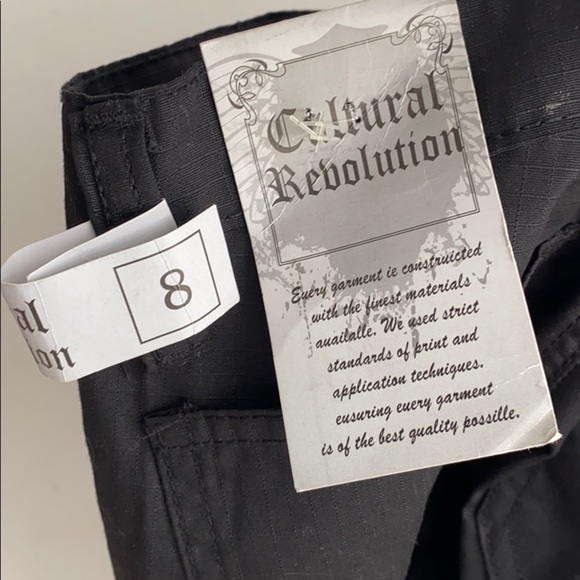 Cultural Revolution black joggers, Size 8, NWT - Picture 9 of 10